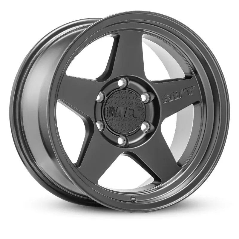 Mickey Thompson Open 5 Black Wheel - 17X9 6X5.5 Bp 4.53In Bs -12 Offset 108.1Mm Bore - 274536 1