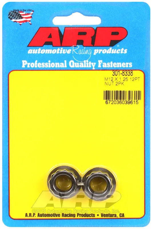 Arp M12 X 1.25 12Pt Nut Kit 1