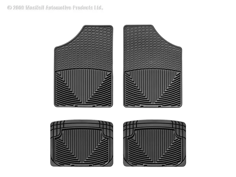 Wt Rubber Mats - Rear - Blk 1