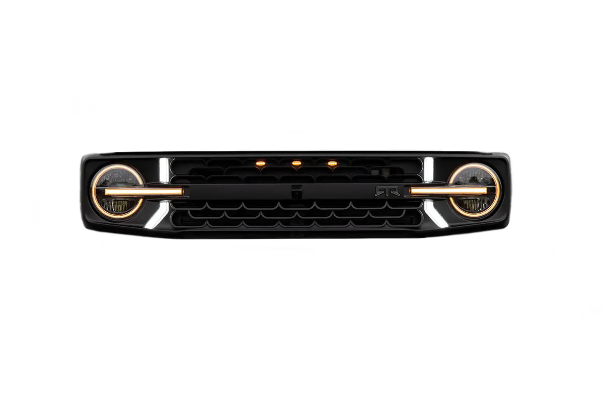 Rtr Grille With Signature Led Lighting - 2022-2026 Ford Bronco Raptor 1