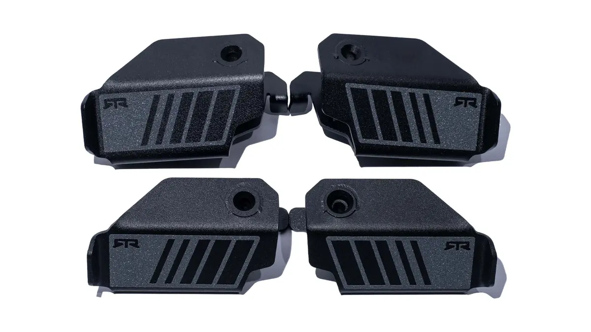 Rtr Foot Rests Front Set - 2021-2026 Ford Bronco - All 1