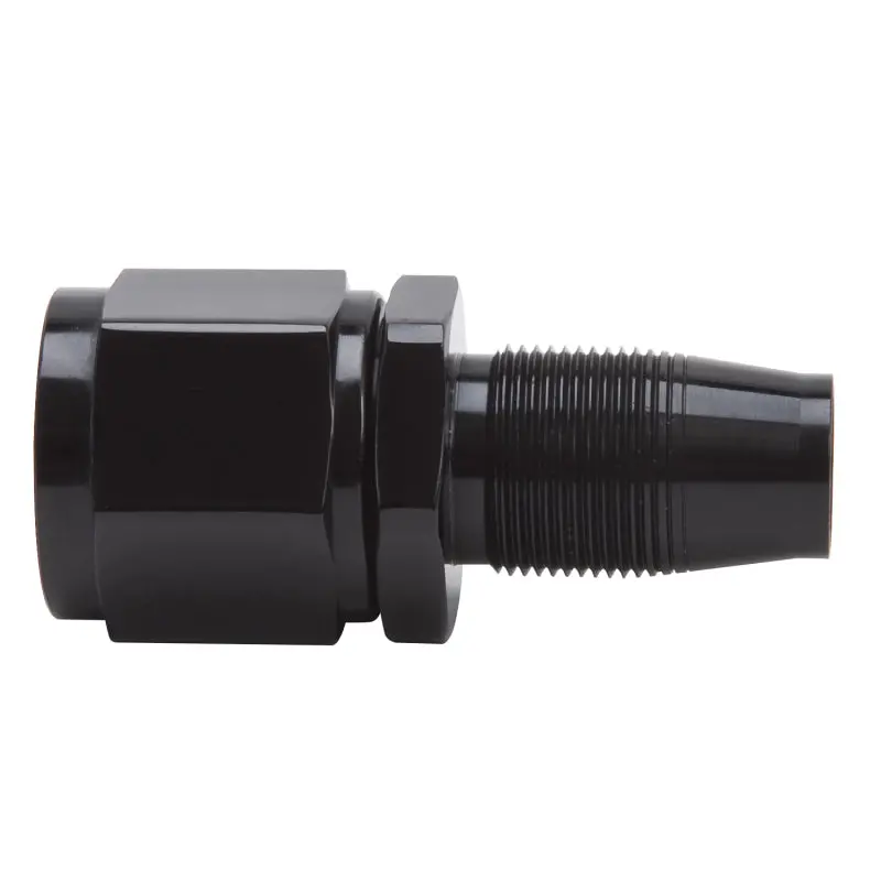 Russell Performance -6 An Straight Hose End Without Socket - Black 1