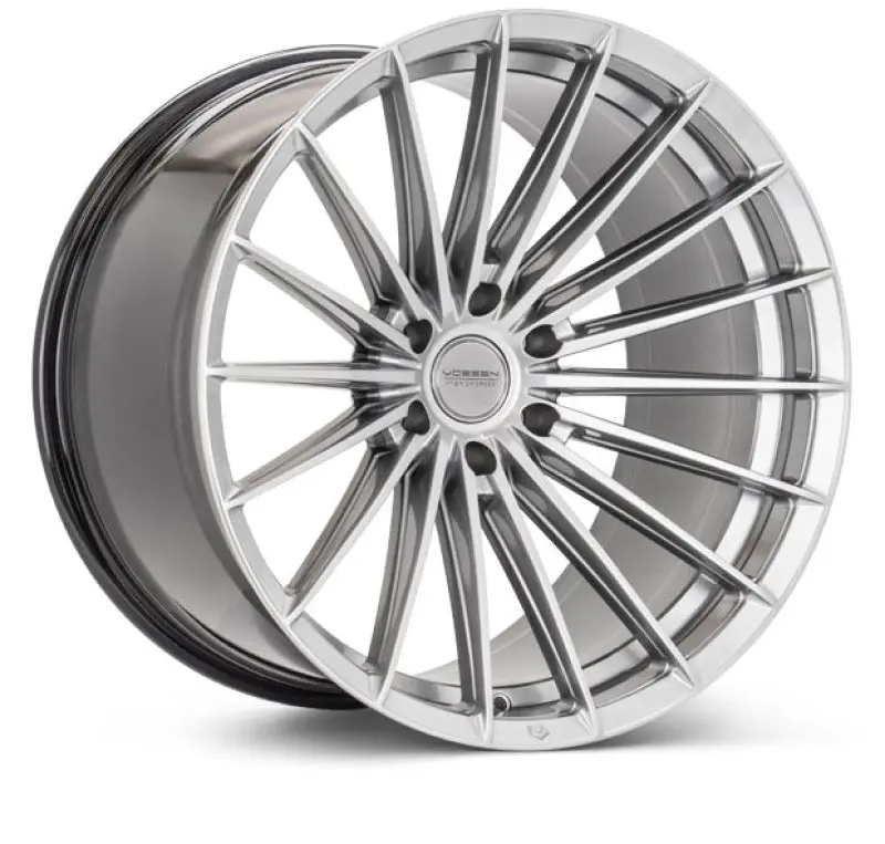 Vossen Hfx-4 24X10 - 6X135 - Et35 - Deep - 87.1 - Hyper Silver Wheel 1