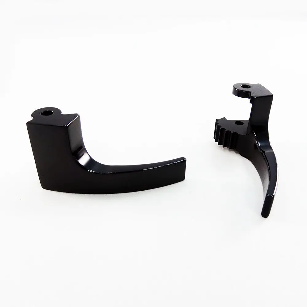 Upr 1979-1993 Ford Mustang Billet Door Handle Pair - Satin 1