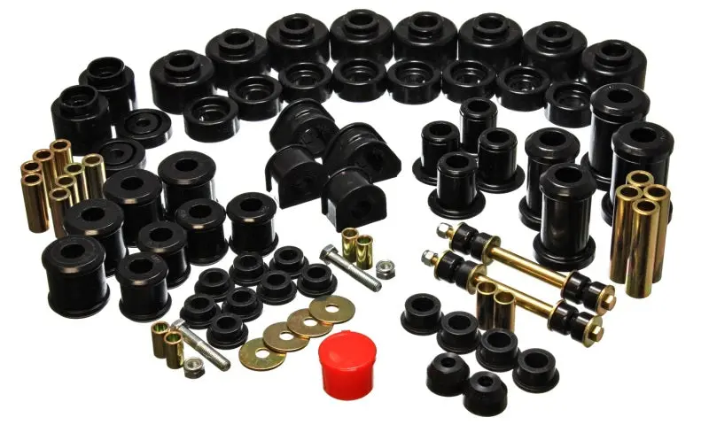 Energy Suspension 97-01 Ford Expedition/Navigator 4Wd Black Hyper-Flex Master Bushing Set 1