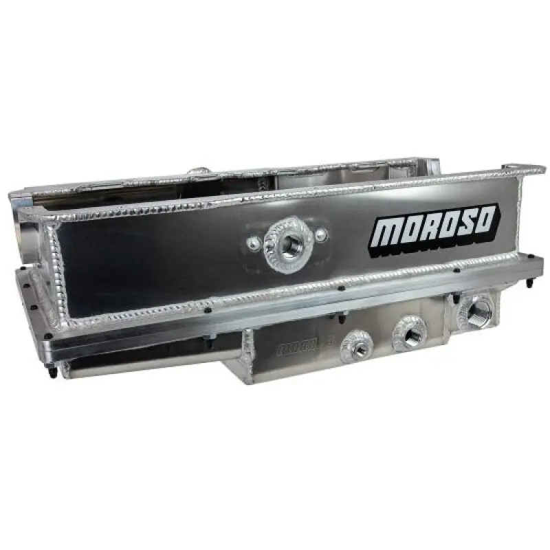 Moroso Sbf 351W 2 Piece External Wet Sump -16An Aluminum Oil Pan 1