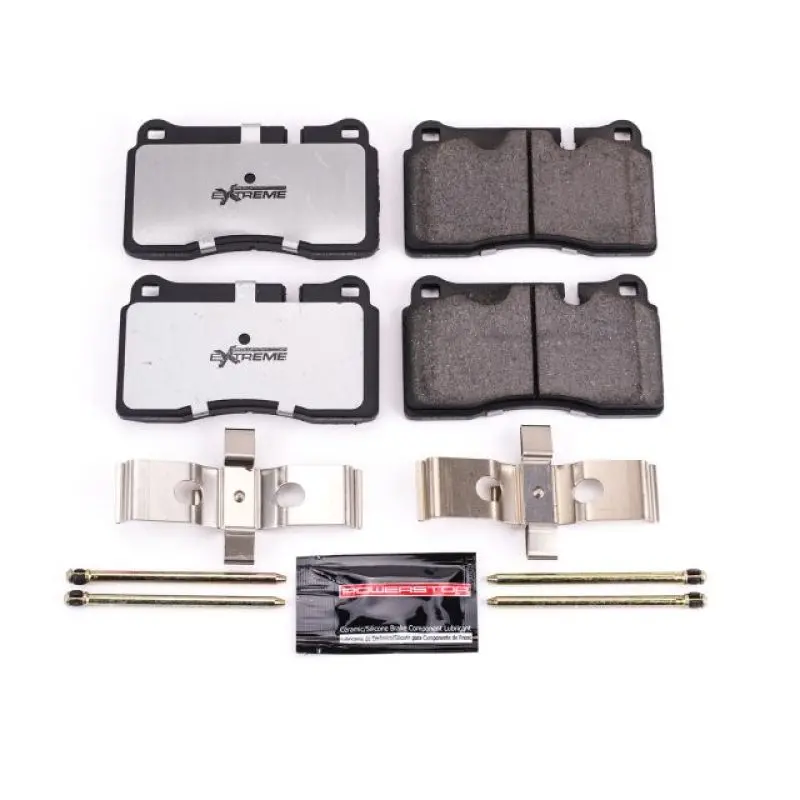 Power Stop 07-12 Volkswagen Touareg Front Or Rear Z26 Extreme Street Brake Pads W/Hardware 1