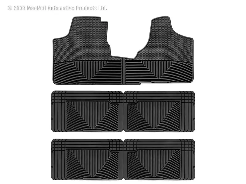 Wt Rubber Mats - Front - Blk 1