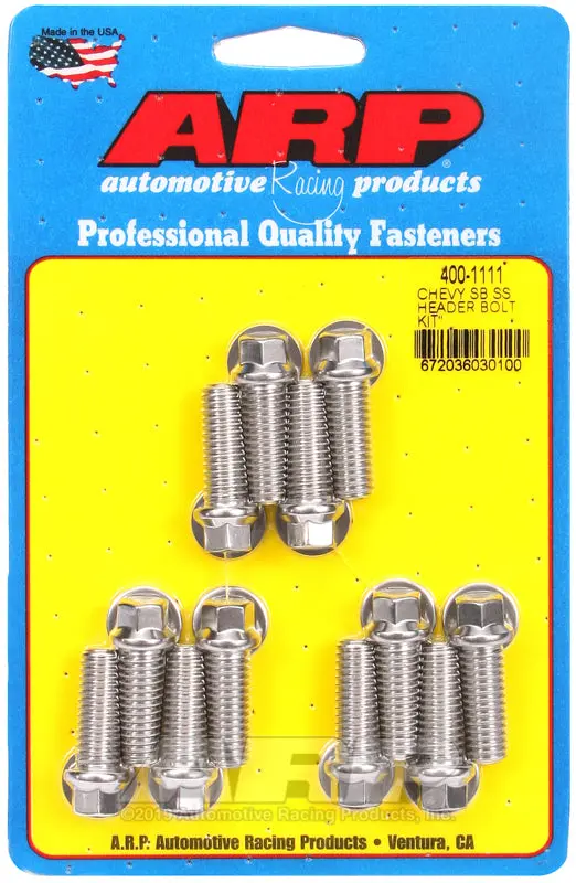 Arp Sb Chevy Ss Hex Header Bolt Kit 1