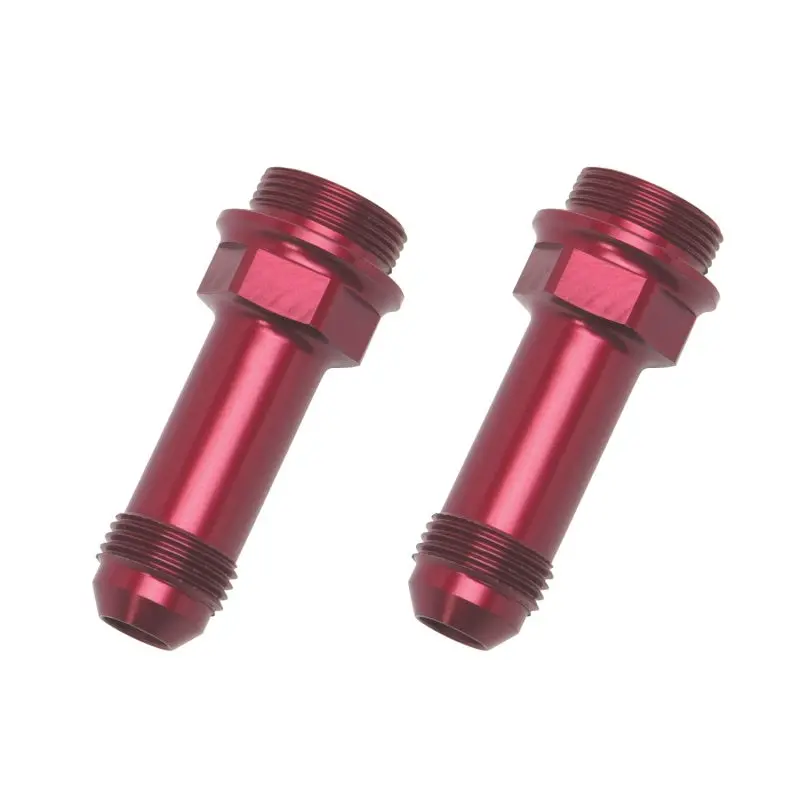 Russell Performance 7/8In -20 X -8 An Male Flare Extended (2 Pcs.) (Red/Blue) 2