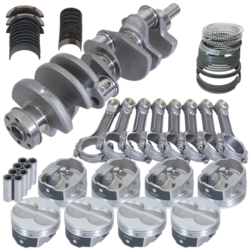 Eagle Ford 351W 4.000In Crank 2.750In Journal 6.200In I-Beam Rods 4.000In Pistons Rotating Assembly 1