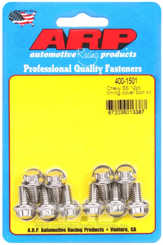 Arp Chevy Ss 12Pt Timing Cover Bolt Kit 1