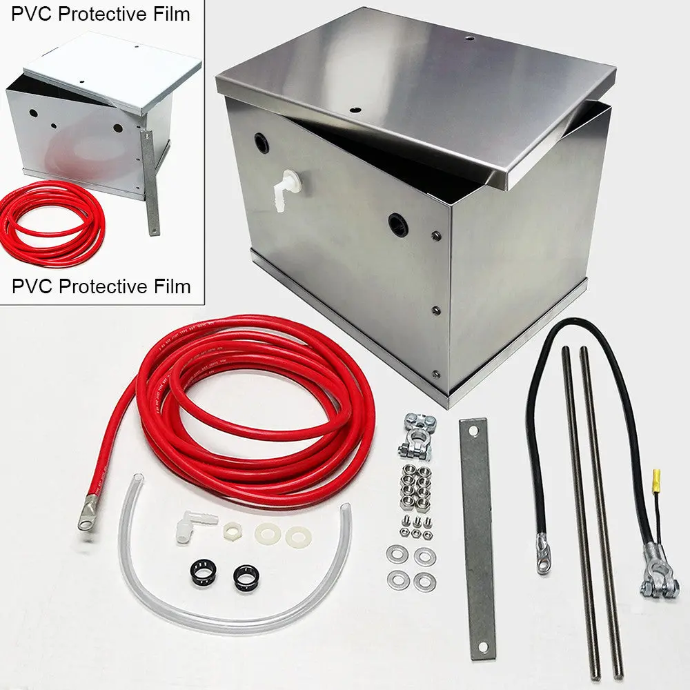 Upr Aluminum Battery Box Kit 1
