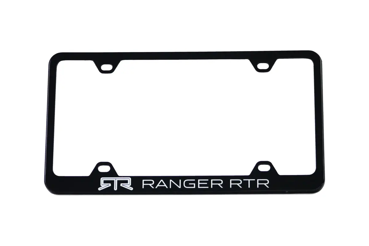Rtr Ford Ranger License Plate Frame - 2019-2023 1
