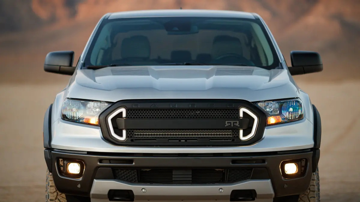 Rtr Ford Ranger Grille With Led Lights - Without Bezel 2