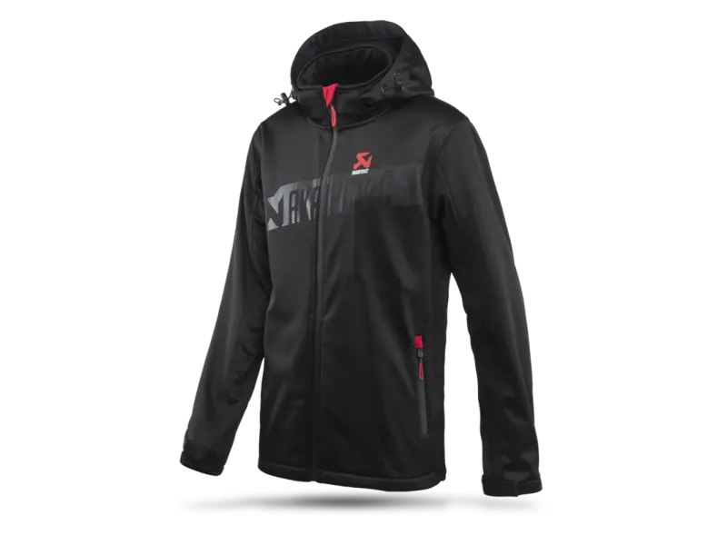Akrapovic Mens Corpo Softshell Jacket Black - S 1