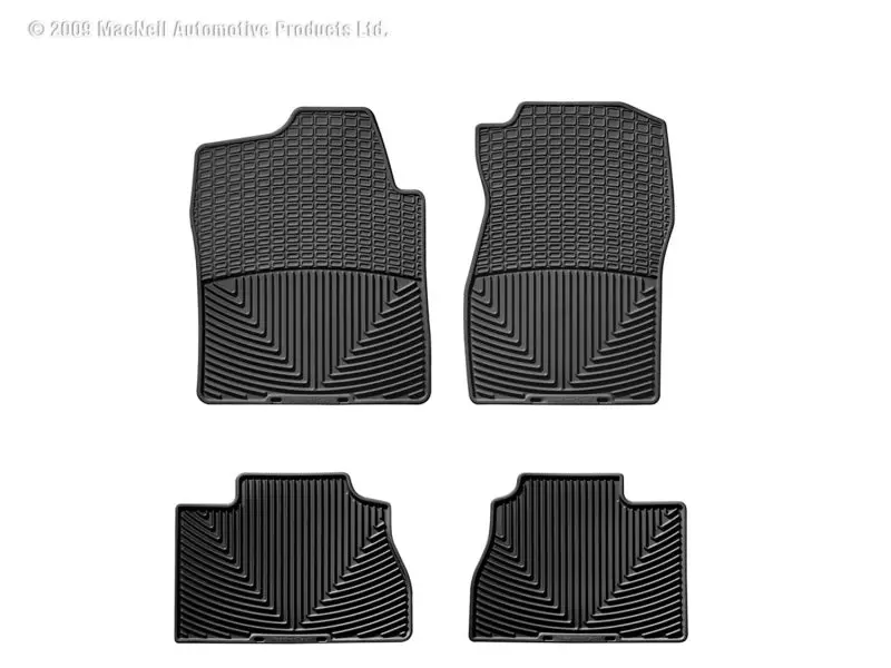 Wt Rubber Mats - Rear - Blk 1