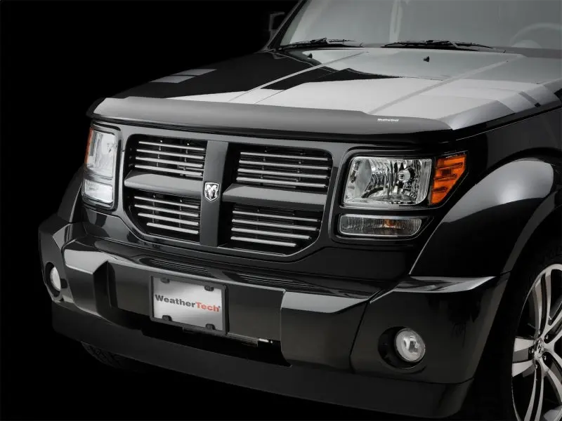 Weathertech 87-06 Jeep Wrangler Stone And Bug Deflector - Dark Smoke 1