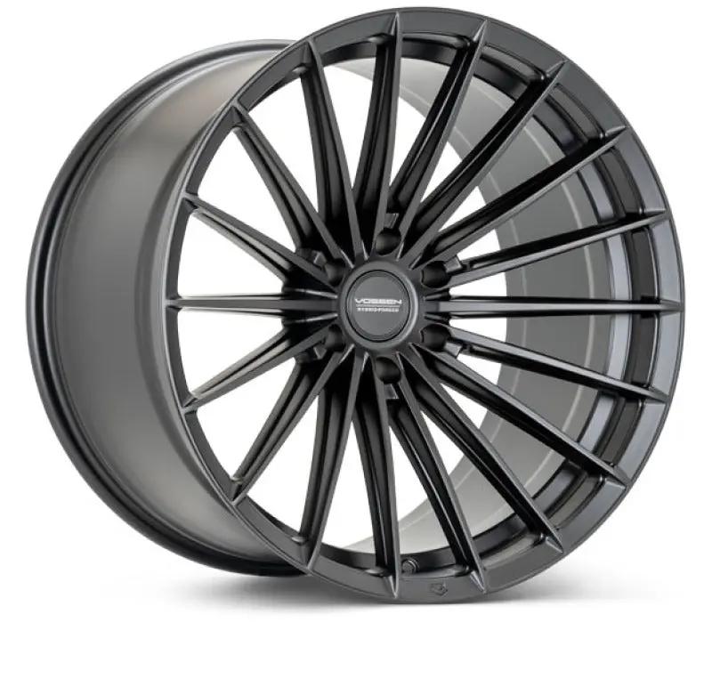 Vossen Hfx-4 22X12 - 6X139.7 - Et-44 - Ultra Deep - 106.1 - Satin Black Wheel 1