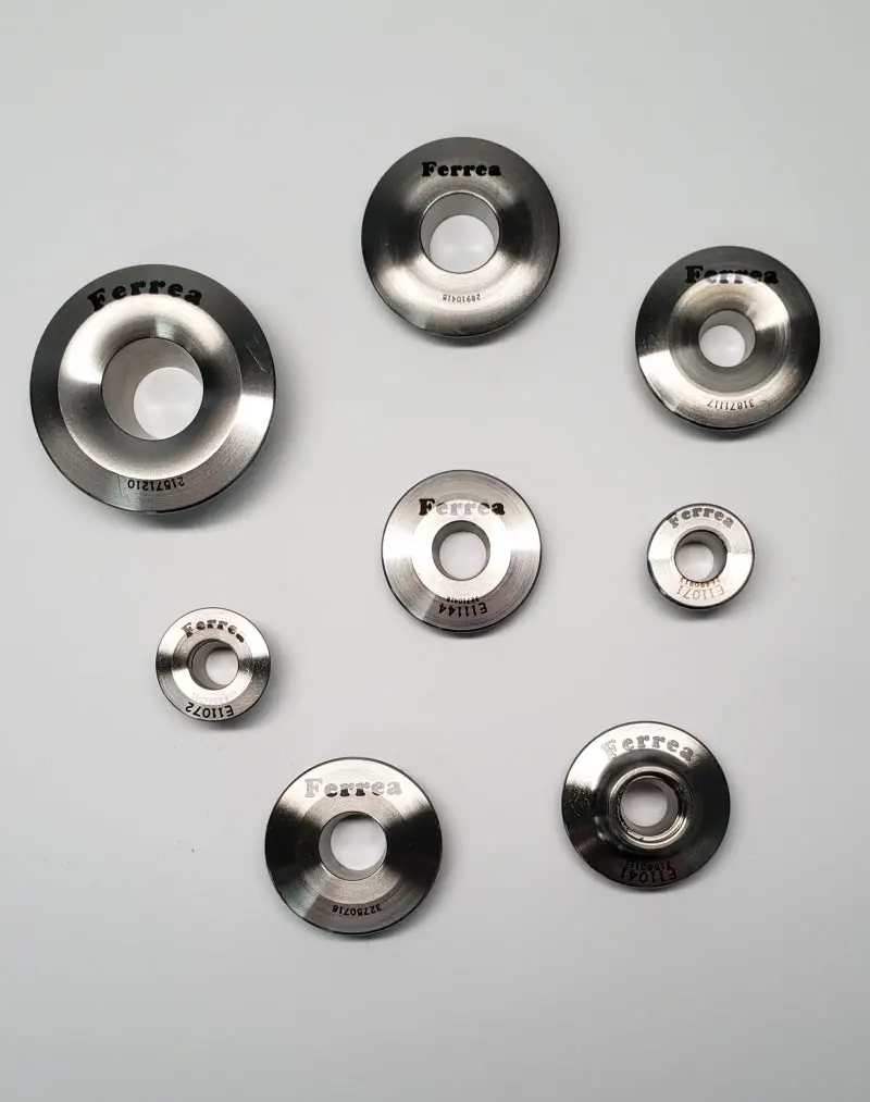 Ferrea Acura/Honda K20 Double Spring 7 Deg Pro Cnc Titanium Retainer - Set Of 16 1