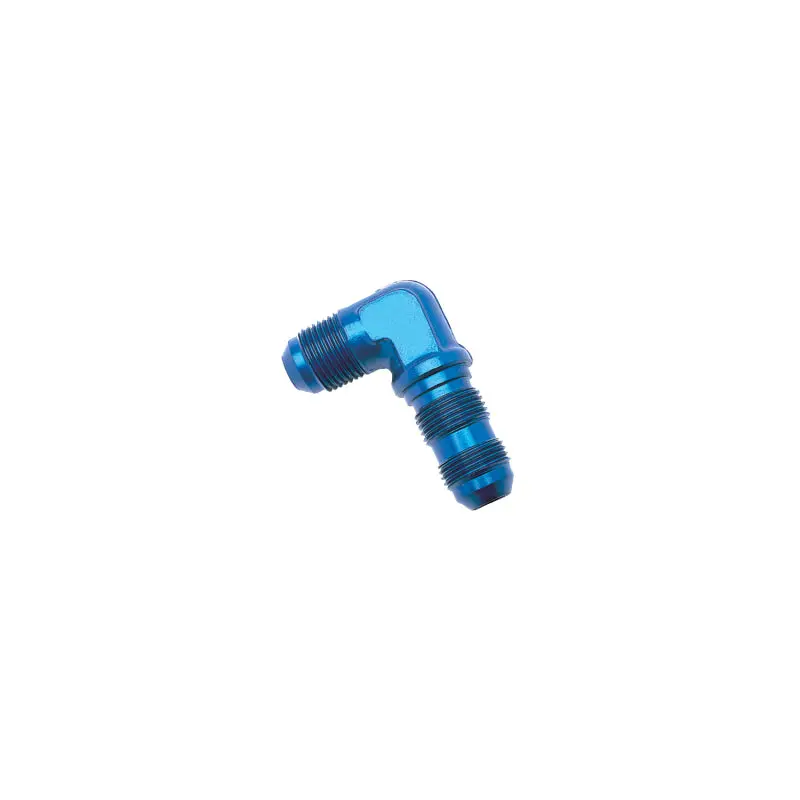 Russell Performance -10 An 90 Degree Flare Bulkhead (Blue) 1