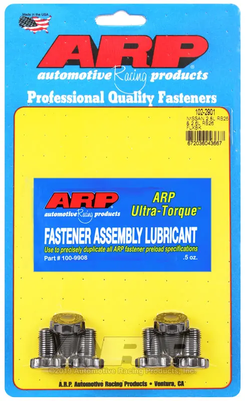 Arp Nissan 2.0L Rb25 And 2.6L Rb26 Flexplate Bolt Kit 1
