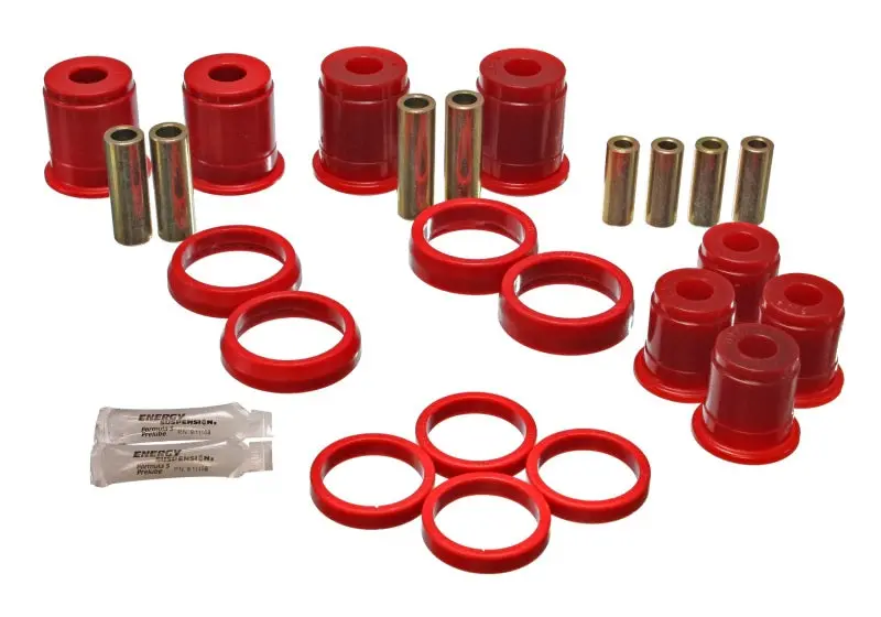 Energy Suspension 93-98 Jeep Grand Cherokee Red Frt Control Arm Bushings-Must Reuse Oem Outer Shells 2