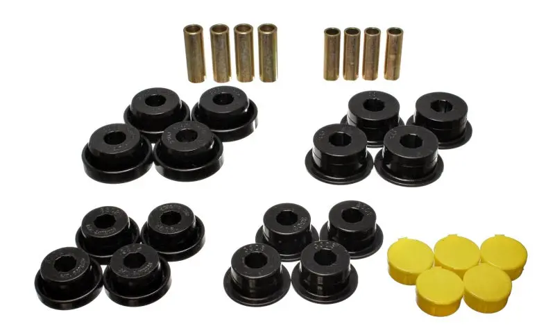 Energy Suspension Dodge Ram 99-01 1500/99-02 Ram 2500/3500 4Wd Black Frt End Control Arm Bushing Set 1