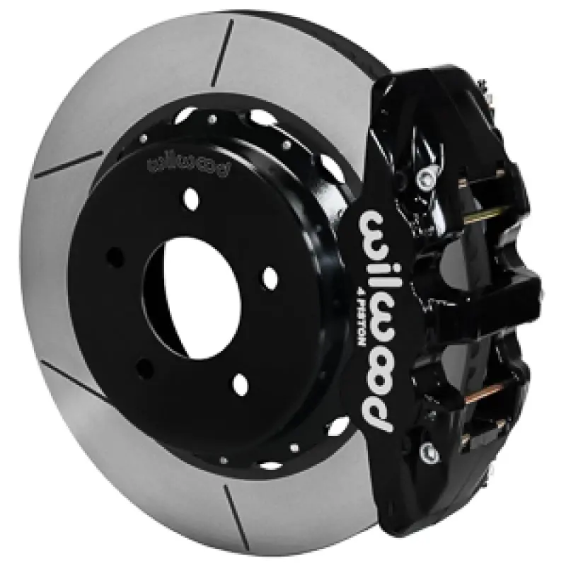 Wilwood 1988-1998 Gmc C1500 Aero4 Rear Brake Kit 14In Brake Rotor 1