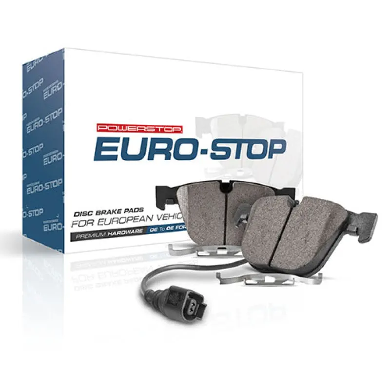 Power Stop 09-14 Volkswagen Routan Euro-Stop Ece-R90 Front Brake Pads 1
