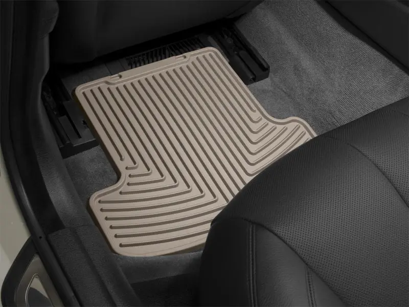 Weathertech 14+ Jeep Cherokee Rear Rubber Mats - Tan 1