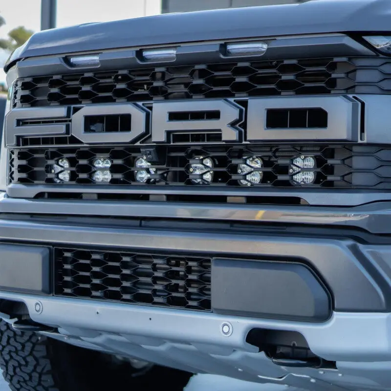 Baja Designs 2021+ Ford Raptor Squadron Pro Behind Grille Kit 1