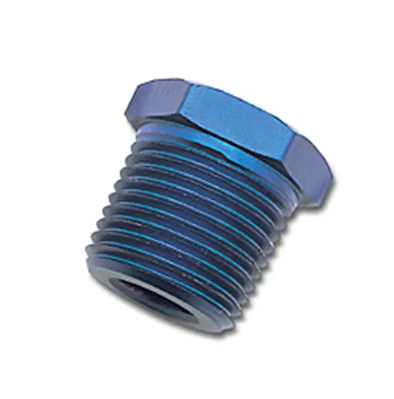 Russell Performance 3/8In Male To 1/8In Female Pipe Bushing Reducer (Blue) 1