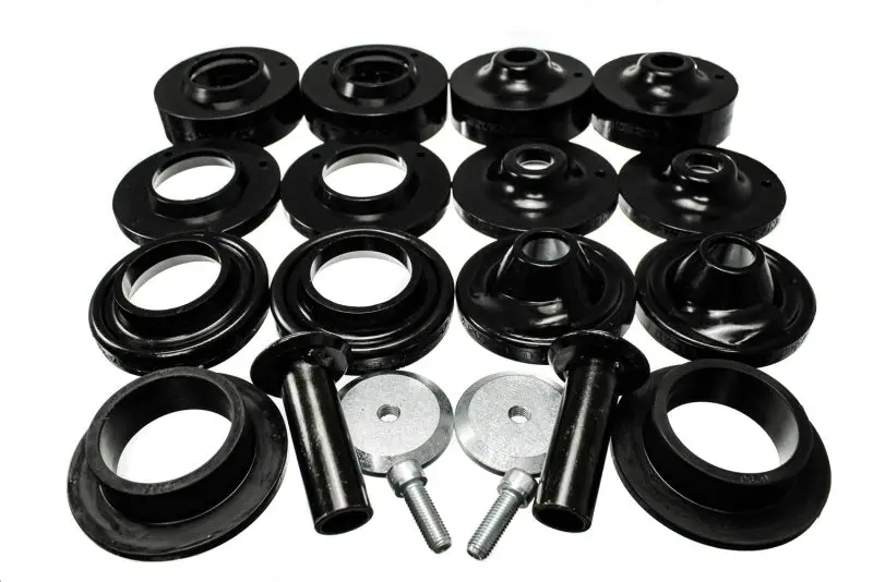 Energy Suspension 18+ Jeep Wrangler Jl Black Rock-Flex 2In Adjustable Coil Spacer Set 1