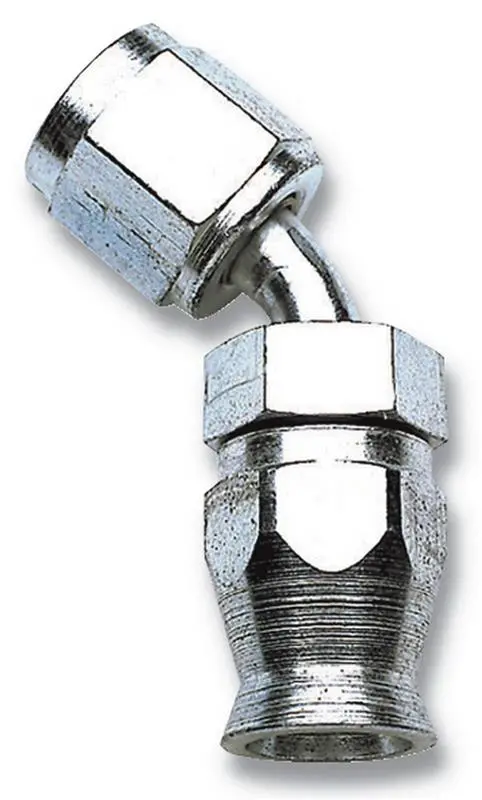 Russell Performance -6 An Endura Pwerflex Power Steering 45 Degree Hose Ends 1