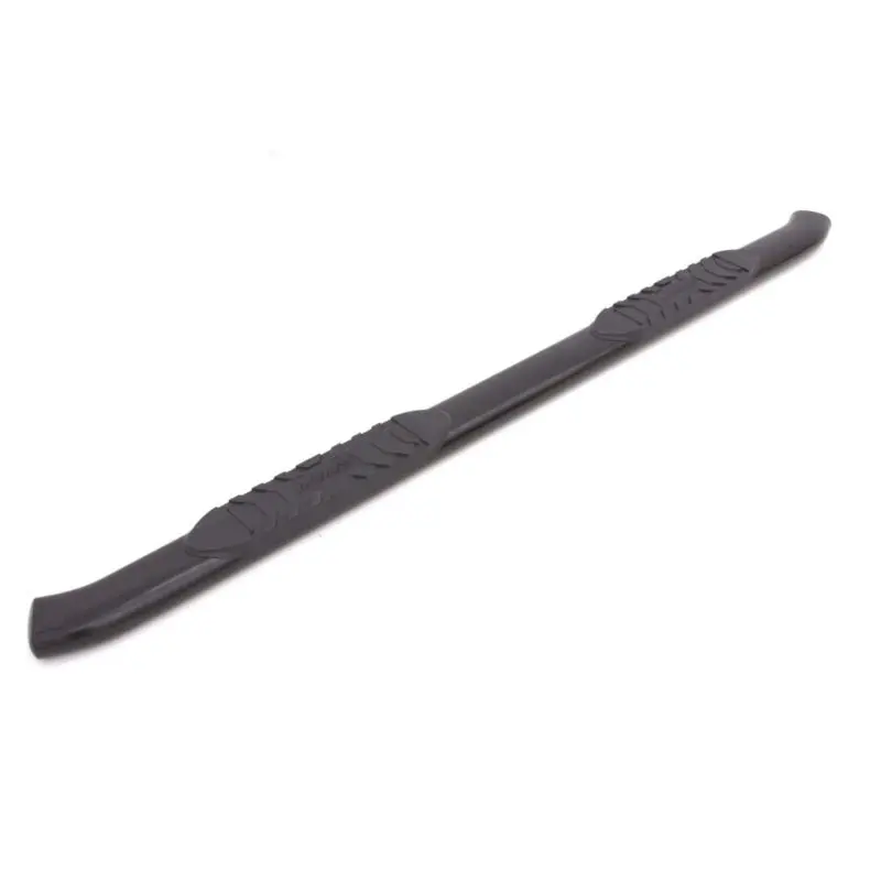 Lund 03-09 Dodge Ram 2500 Quad Cab 4In. Oval Curved Steel Nerf Bars - Black 1