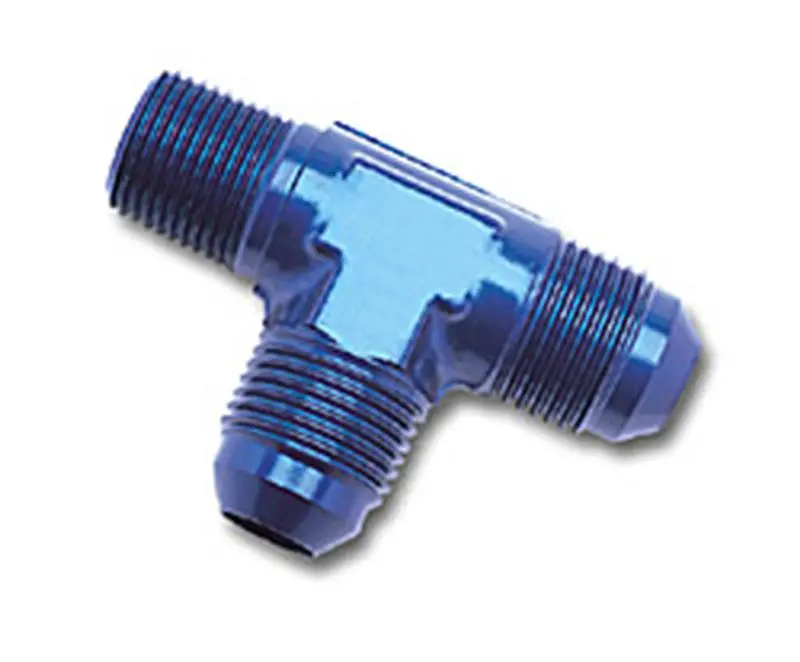 Russell Performance -6 An To 1/4In Npt Flare To Pipe Tee On Run Fitting 1