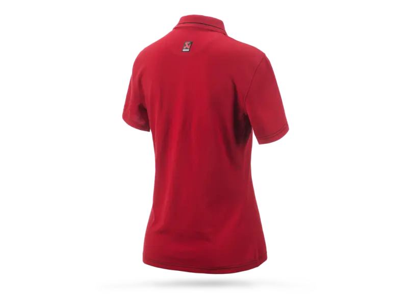 Akrapovic Corpo Polo Red Womens - L 1