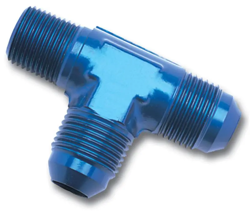 Russell Performance -10 An To 1/2In Npt Flare To Pipe Tee On Run Fitting 1