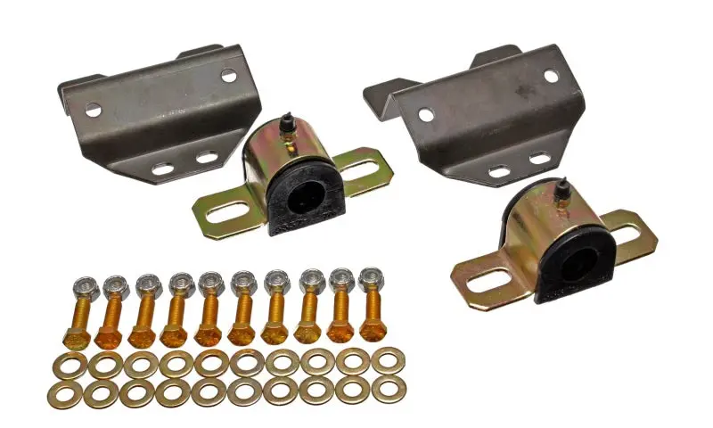 Energy Suspension 67-72 Dodge Dart / 65-69 Charger Black 15/16In Greasable Bushing Adapter Kit 1