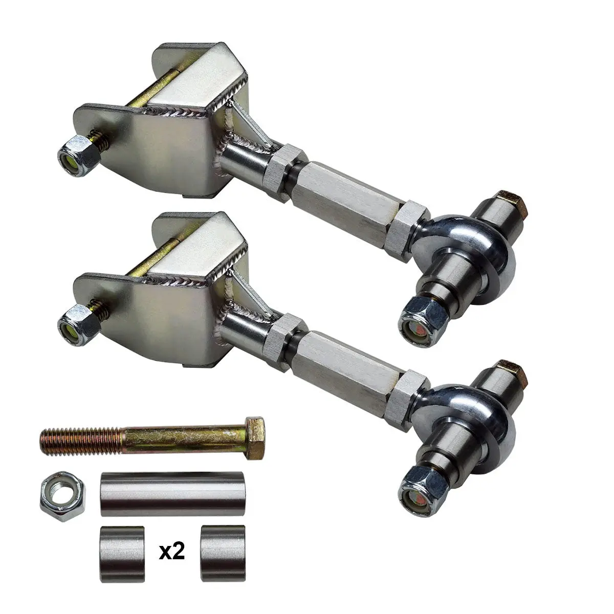 Upr 1979-2004 Ford Mustang Extreme Duty Double Adjustable Upper Control Arm Kit 1