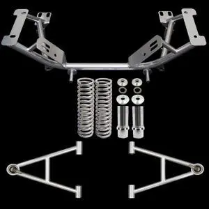Upr 1979-1993 Ford Mustang Chrome Moly K-Member Kit 1 Short A-Arms 1