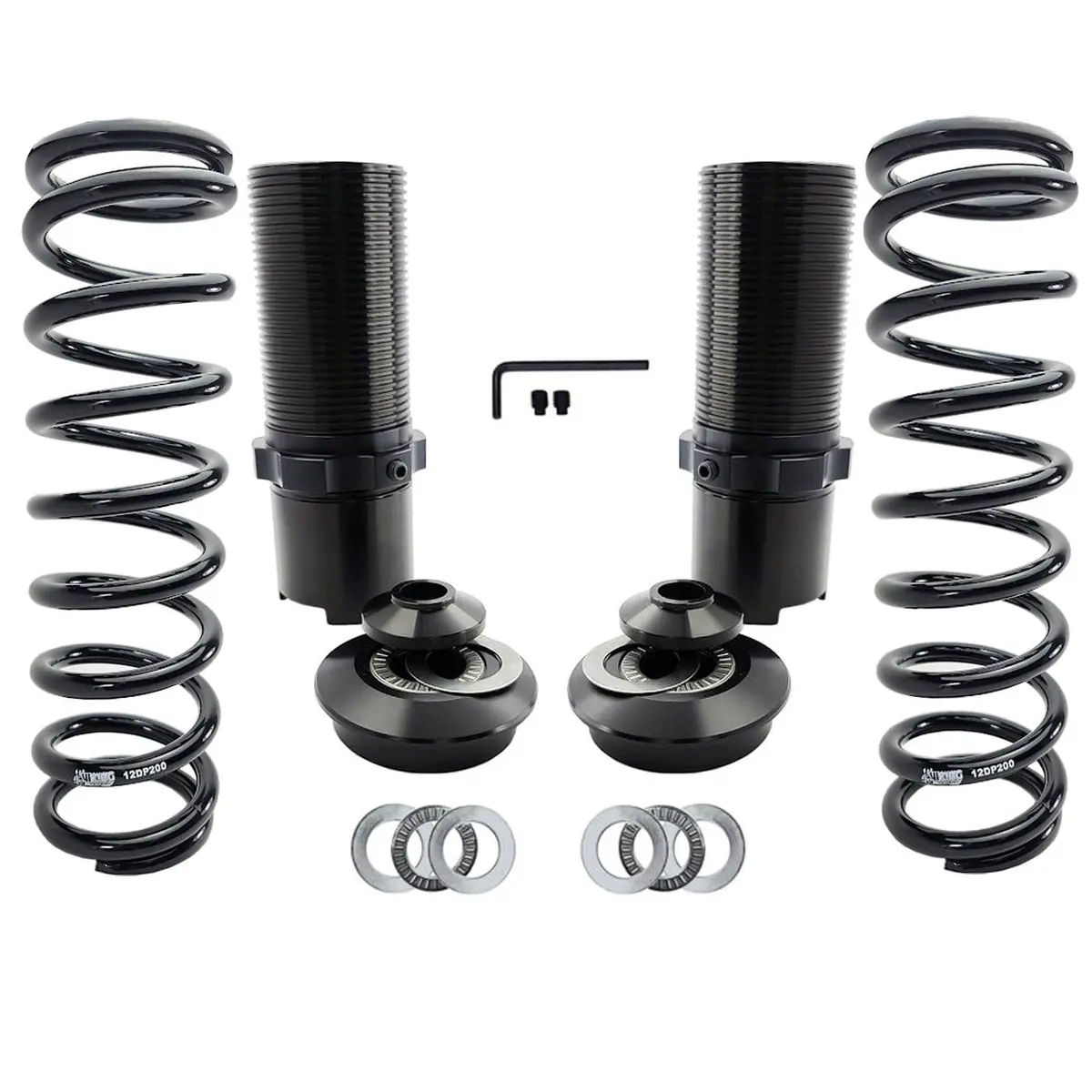 Upr 1979-2004 Ford Mustang Pro Series Coilover Kit W/Springs Black (Specify Spring Rate) 1