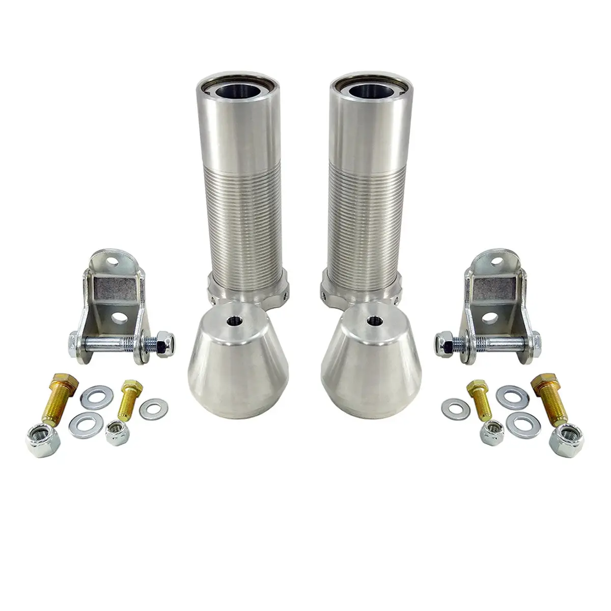 Upr 1979-2004 Ford Mustang Rear Coilover Kit - Silver 2