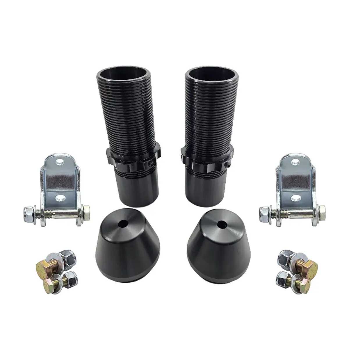 Upr 1979-2004 Ford Mustang Rear Coilover Kit - Silver 1