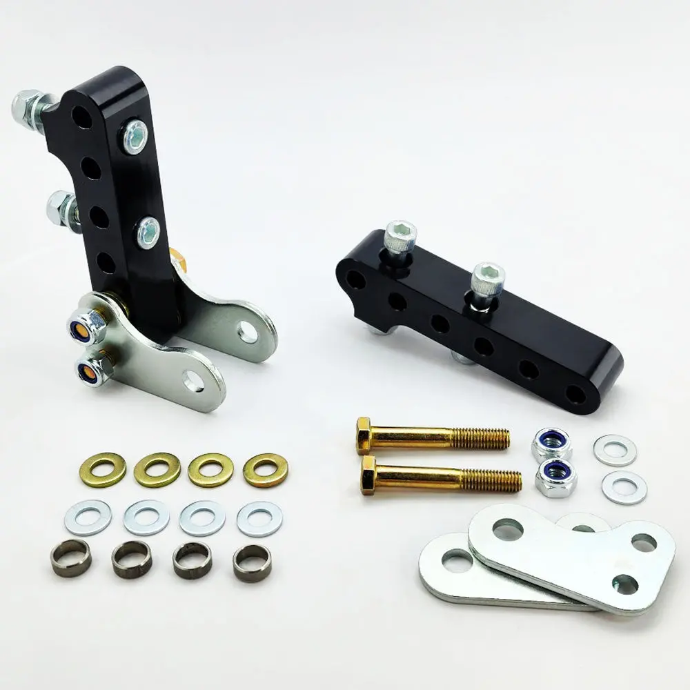 Upr 1979-2004 Ford Mustang 8.8 Inch Adjustable Lower Shock Mounts For Standard Shocks 1