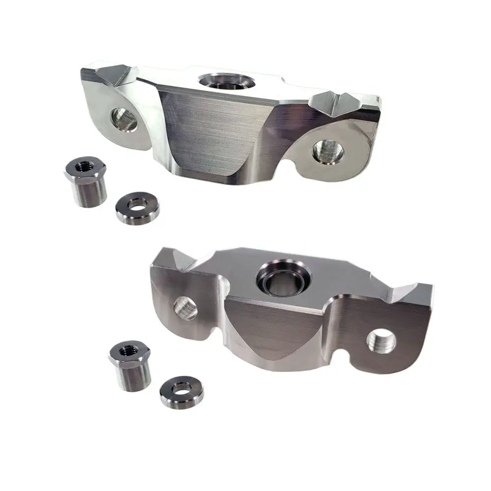 Upr 2015-2024 Ford Mustang Billet Upper Shock Mount Pair - Stock/Viking 1
