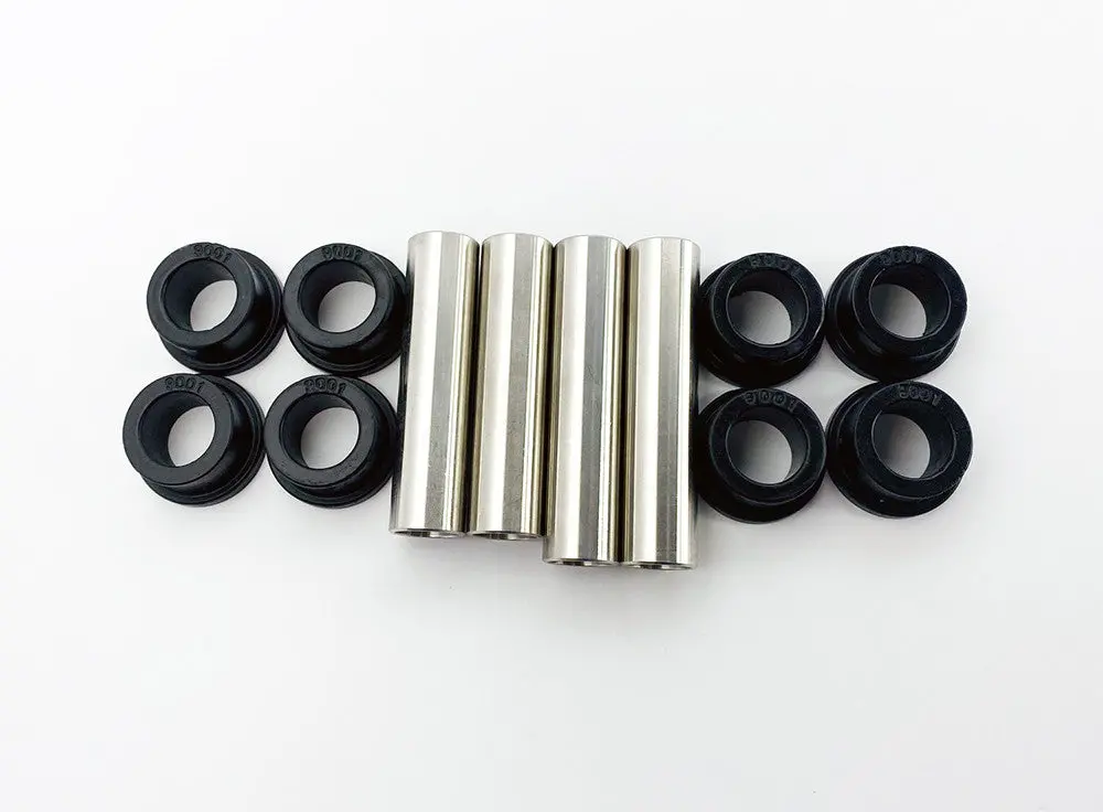 Upr 1979-2004 Ford Mustang A-Arm Black Bushings 95A Durometer & Stainless Steel Sleeves 1