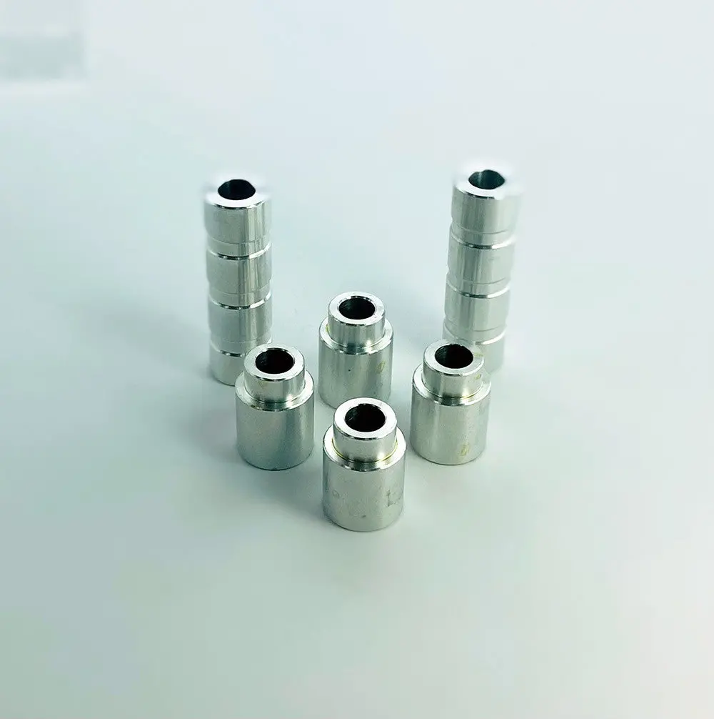 Upr 1979-1998 Ford Mustang Race Lower Hat Bushings/3 Groove Sapcer 6 Piece 1