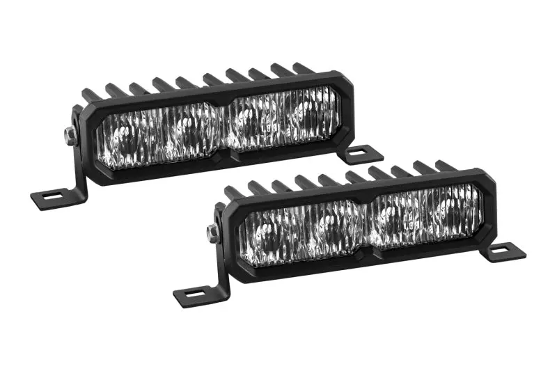 Diode Dynamics Ss6 Sport White Fog Standard Abl (Pair) 6000K 1